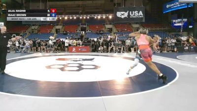 138 lbs Cons. Rd Of 32 - Jalal Naghib, Florida vs Isaac Brown, Ohio
