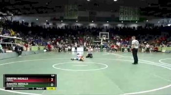 126 lbs Champ. Round 1 - Dakota Herald, Greenfield-Central vs Griffin Ingalls, Fishers