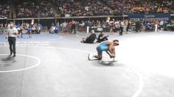 D 2 157 lbs Champ. Round 2 - Dominick Durham, Archbishop Rummel vs Cutter McDaniel, Archbishop Shaw