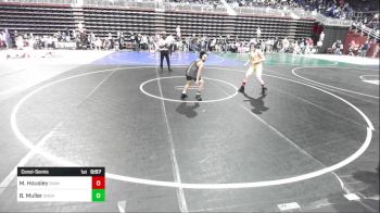 100 lbs Consolation - Marshall Housley, Diamondville WC vs Brayson Muller, Sheridan WC