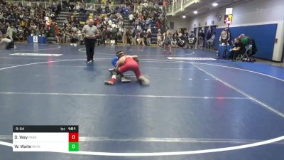 133 lbs R-64 - Dom Way, Parkersburg-WV vs Waylon Waite, Reynolds