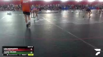 99-100 lbs Round 2 - Levi Mommaerts, Oconto Falls vs Marek Nelson, Mora