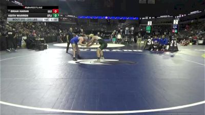 215 lbs Round Of 32 - Brian Haran, Gilroy (CC) vs Keith Warren, Upland (SS)