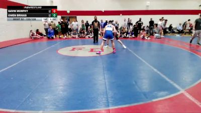 120/138 Round 3 - Owen Briggs, Cobra Wrestling Club vs Gavin Murphy, Cobra Wrestling Club
