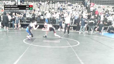122-H lbs Round Of 32 - Jayden Anthony, Cross vs Vincent Mercurio, Monsignor Farrell
