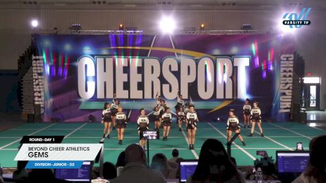 Beyond Cheer Athletics - Gems [2024 L1 Junior - D2 Day 1] 2024 CHEERSPORT Toms River Classic
