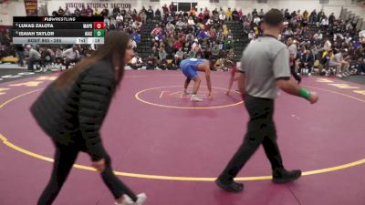 285 lbs 3rd Place Match - Lukas Zalota, Malvern Prep vs Isaiah Taylor, AIM Academy