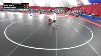 138 lbs Champ Round 1 (16 Team) - Aydin Mardanzai, Franklin Central Flashes A vs Alijah Hibbler, Coon Rapids