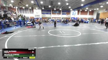 165 lbs Cons. Round 2 - Nicholas Cortez, Canyon (Anheim) vs Alex Alfonso, Serrano