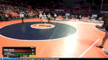 1 lbs Quarterfinal - Reef Pacot, Fithian (Oakwood) vs TJ Macy, Anna (Jonesboro)