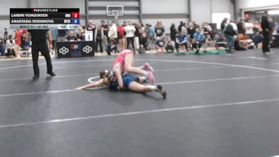 61 kg Quarters - Landri VonGonten, Boneyard Wrestling Academy vs Anastasia Rodnikova, Wyoming Seminary