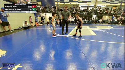 46 lbs Final - Caden Sloan, Morrison Takedown Club vs Antonio Gonzales, Standfast