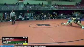 152 lbs Round 3 (8 Team) - Isaac Pamaran, Papillion-La Vista vs Josh Arend, Gretna