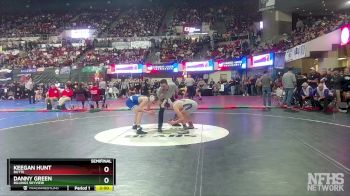 AA - 103 lbs Semifinal - Keegan Hunt, Butte vs Danny Green, Billings Skyview