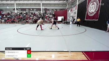 215 lbs Consolation - Ethan Simmons, Brother Martin High School vs Jack Branson, Christian Brothers