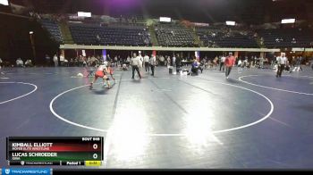 117 lbs Cons. Round 4 - Lucas Schroeder, Iowa vs Kimball Elliott, Moyer Elite Wrestling