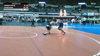 126 lbs Placement (16 Team) - Colten Budd, Culpeper County vs Cameron Willis, Deep Run