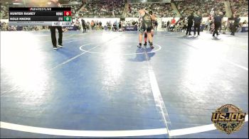 Quarterfinal - Hunter Ramey, Mustang Bronco Wrestling Club vs Kole Knoke, Sallisaw Takedown Club