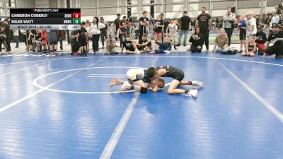 63 lbs Cons. Sub-quarters - Miles Watt, North Montana Wrestling Club vs Cameron Coberly, Salem Elite Mat Club