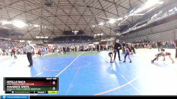53 lbs Cons. Round 5 - Apollo Baca, Lake Stevens Wrestling Club vs Maverick Smith, Franklin Pierce Cardinal Wrestling Club