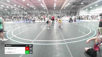 152 lbs Rr Rnd 3 - Wyatt Warren, Mat Assassins vs Jimmy Conklin, Estebuilt WC