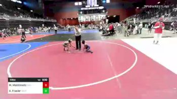 58 lbs Consolation - Marcelo Maldonado, Panhandle Wr Ac vs Aspen Frasier, West Side Radiers