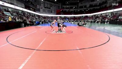 110 lbs Quarterfinal - Kaydence O`Krakel, Parma vs Maliyah Garcia, New Plymouth