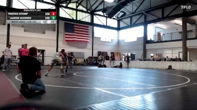 172-191 lbs Cons. Round 2 - Aaron Alvarez, Johnsburg Area Wrestling Club vs Tristan Stamp, HEYWORTH