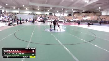 60 lbs Cons. Round 3 - Carson Bullis-hafner, Forrest Youth Wrestling vs Cameron Myatt, Nashville Catholic Wrestling