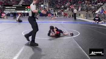 46 lbs Cons. Semi - Angelo Ponce, SC Punisher vs Elijah Dugan, Kansas YG
