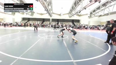 121-H2 lbs Semifinal - Luke Senn, Legal Pain vs Sebastian Whittington, Militia Wrestling Club
