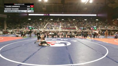 4A-120 lbs Champ. Round 1 - Caleb Lawrence, Star Valley vs Dominic Wagner, Rock Springs