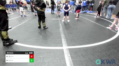 140 lbs Quarterfinal - Emmitt Warren, Morrison Takedown Club vs Jeremiah Mondragon, Cowboy Wrestling Club