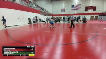 138 lbs Cons. Semi - Nikolas Salinas, Arlington Bowie vs Louden Park, Grapevine