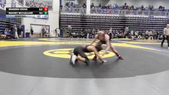 126 lbs Semifinal - Mackey Mcclelland, Yale vs Branden Cross, Bluffton