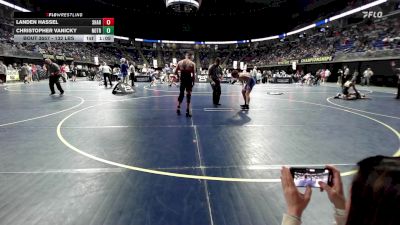 132 lbs Round Of 16 - Landen Hassel, Sharpsville vs Christopher Vanicky, Notre Dame