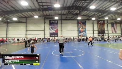 48 lbs Rd# 7- 10:45am Saturday Final Pool - Alexander Sheard, Nebraska Elite vs Tytan Turner, SELECT Utah