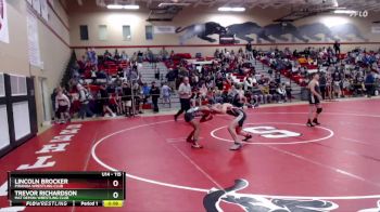 115 lbs Semifinal - Trevor Richardson, Mat Demon Wrestling Club vs Lincoln Brocker, Piranha Wrestling Club