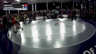150 lbs Cons. Round 2 - Amrin Pratt, Bloomington South Wrestling Club vs Tyler Barlow, Iguana Wrestling Club