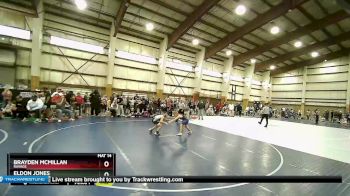 82 lbs Quarterfinal - Brayden McMillan, Ravage vs Eldon Jones, Sanderson Wrestling Academy