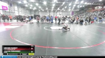 70 lbs Semifinal - Colton Fernandez, NWWC vs Archer Markey, Team Aggression WC