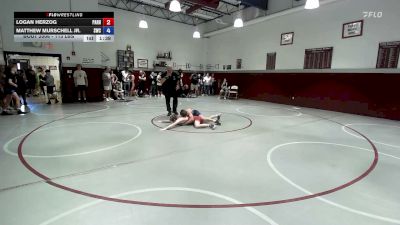 113 lbs Round Of 16 - Logan Herzog, Parsippany Hills vs Matthew Murschell Jr., Seagull Wrestling Club