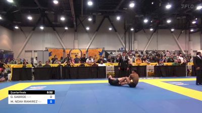 OWEN SABROE vs MOURECE NOAH RAMIREZ 2023 World IBJJF Jiu-Jitsu No-Gi Championship
