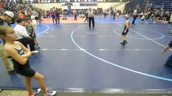 61 lbs Round Of 16 - Kage Fawcett, Springdale Youth Wrestling Club vs Hudson Jones, Bentonville Wrestling Club
