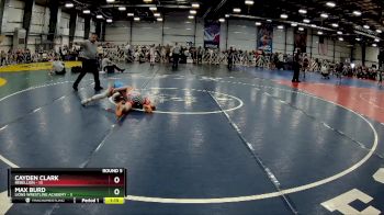 92 lbs Rd# 8- 12:30pm Saturday Final Pool - Max Burd, Lions Wrestling Academy vs Cayden Clark, Rebellion