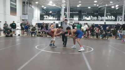 147 lbs Semifinal - Jacob Orozco, Dark Horse Black - HSC vs Brayden McLaughlin, Kraken Red - HSC
