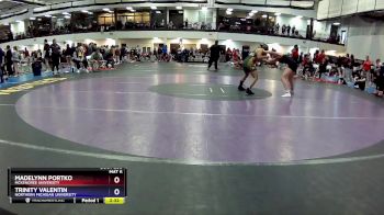 110 lbs Cons. Round 2 - Madelynn Portko, McKendree University vs Trinity Valentin, Northern Michigan University