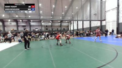 Junior FK - 150 lbs Cons. Round 2 - Henry Feduff, Airborne Wrestling Club vs Aiden Nicholson, Washington