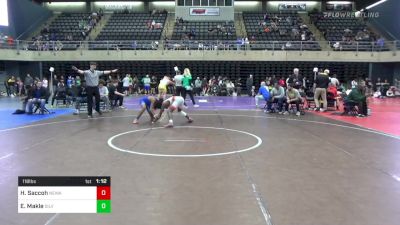118 lbs Semifinal - Haji Saccoh, Newark vs Ethan Makle, Silver Spring