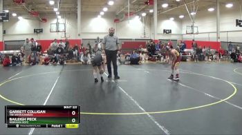 86/95 Round 2 - Garrett Colligan, The Untouchables vs Baileigh Peck, Nebraska Boyz